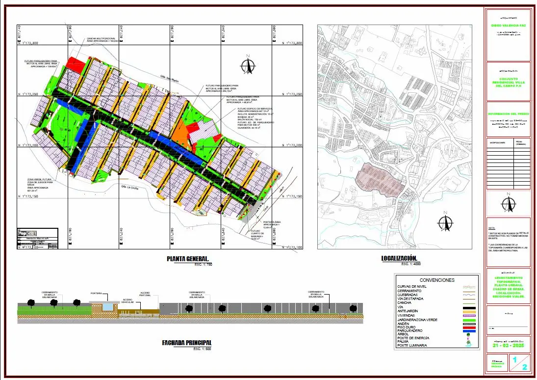 Planos - LEVANTAMIENTO TOPOGRAFICO